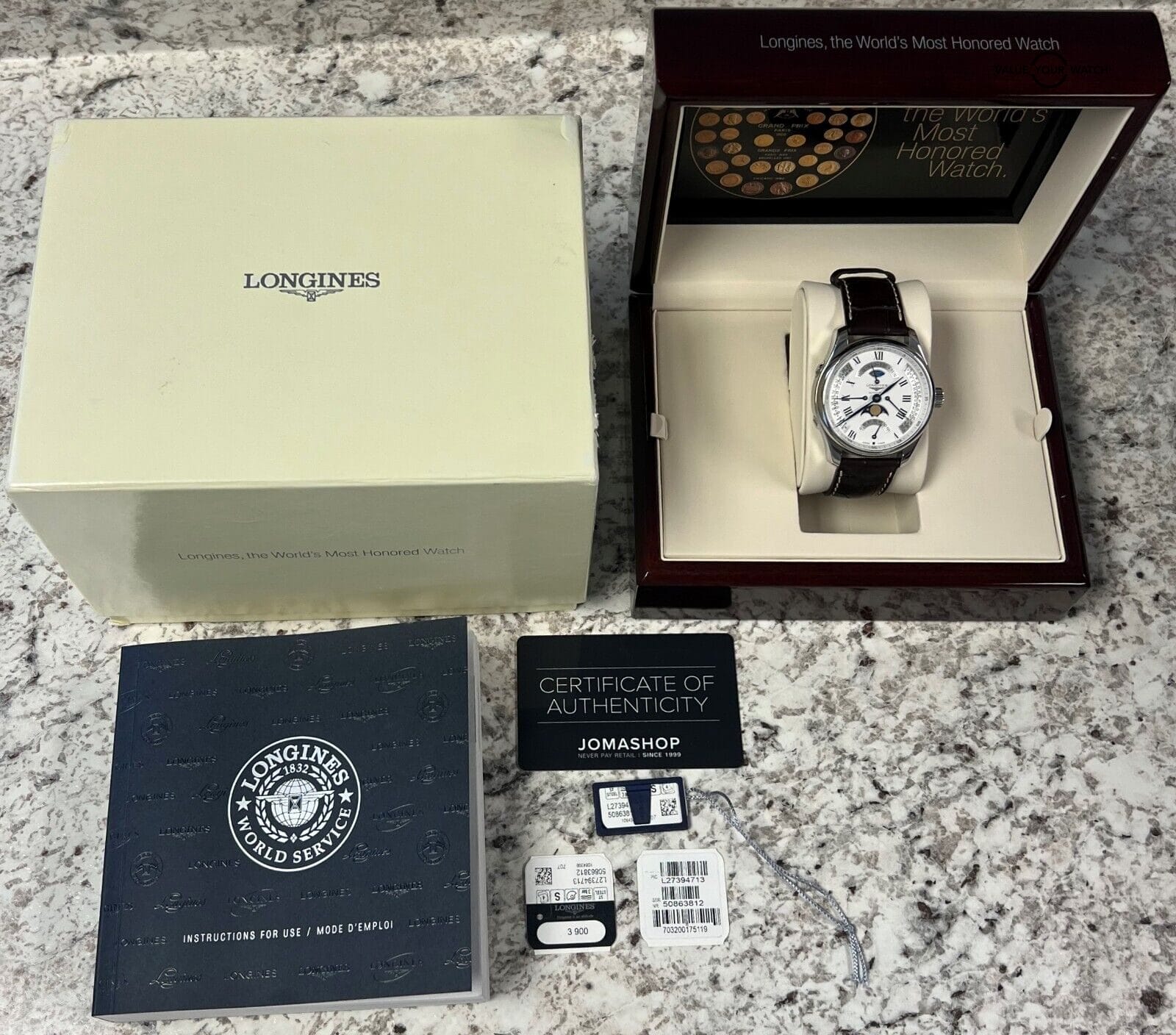 Longines Master Collection Retrograde Automatic L2.739.4.71.3