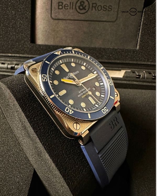 Bell and Ross BR03-92 Blue Diver, Striking Full Set - Image 3
