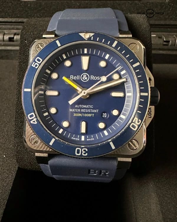 Bell and Ross BR03-92 Blue Diver, Striking Full Set - Image 2