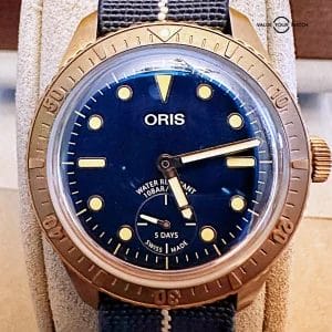 Oris Carl Brashear Cal. 410 Ltd. Edition Bronze 0552/2000 Full-Set