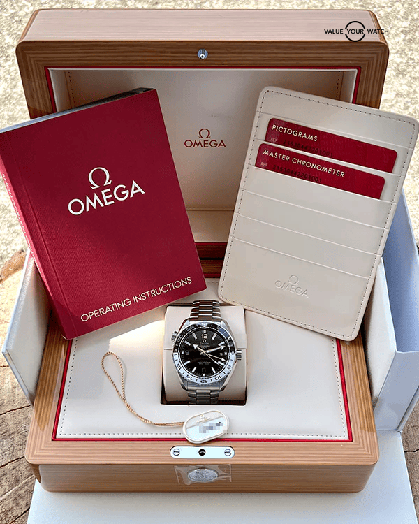 Omega Seamaster Planet Ocean 600m GMT Full-Set 215.30.44.22.01.001 - Image 18