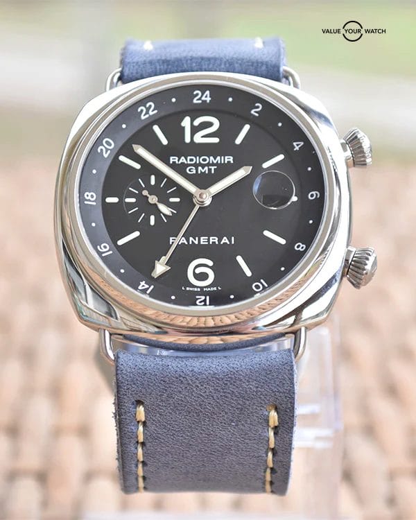 Classic Panerai PAM242 Radiomir GMT Ltd. Edition 169 300 Full Set Value Your Watch