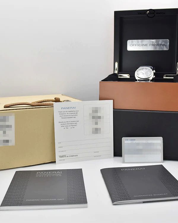 Classic Panerai PAM242 Radiomir GMT Ltd. Edition 169/300 Full-Set - Image 17