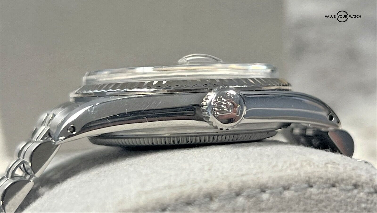 Rolex Datejust 16014 36mm Silver Dial 18K White Gold Bezel & Stainless Steel! - Image 8