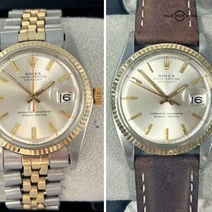 Rolex Datejust 1601 36mm Silver Dial 14K Yellow Gold & Stainless Steel!