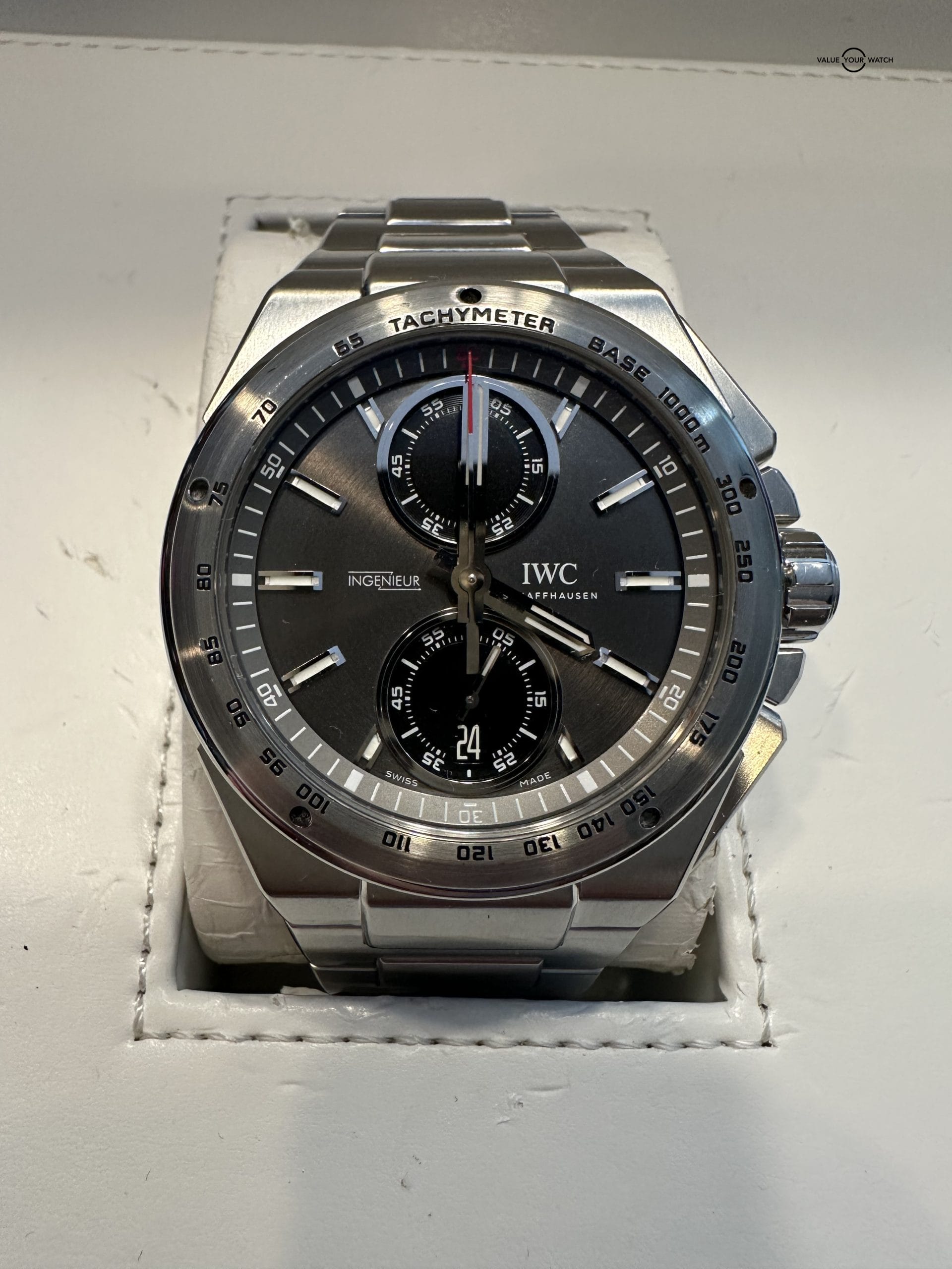 INGENIEUR CHRONOGRAPH RACER, Anthracite Face, Full Set IW378508 - Image 19