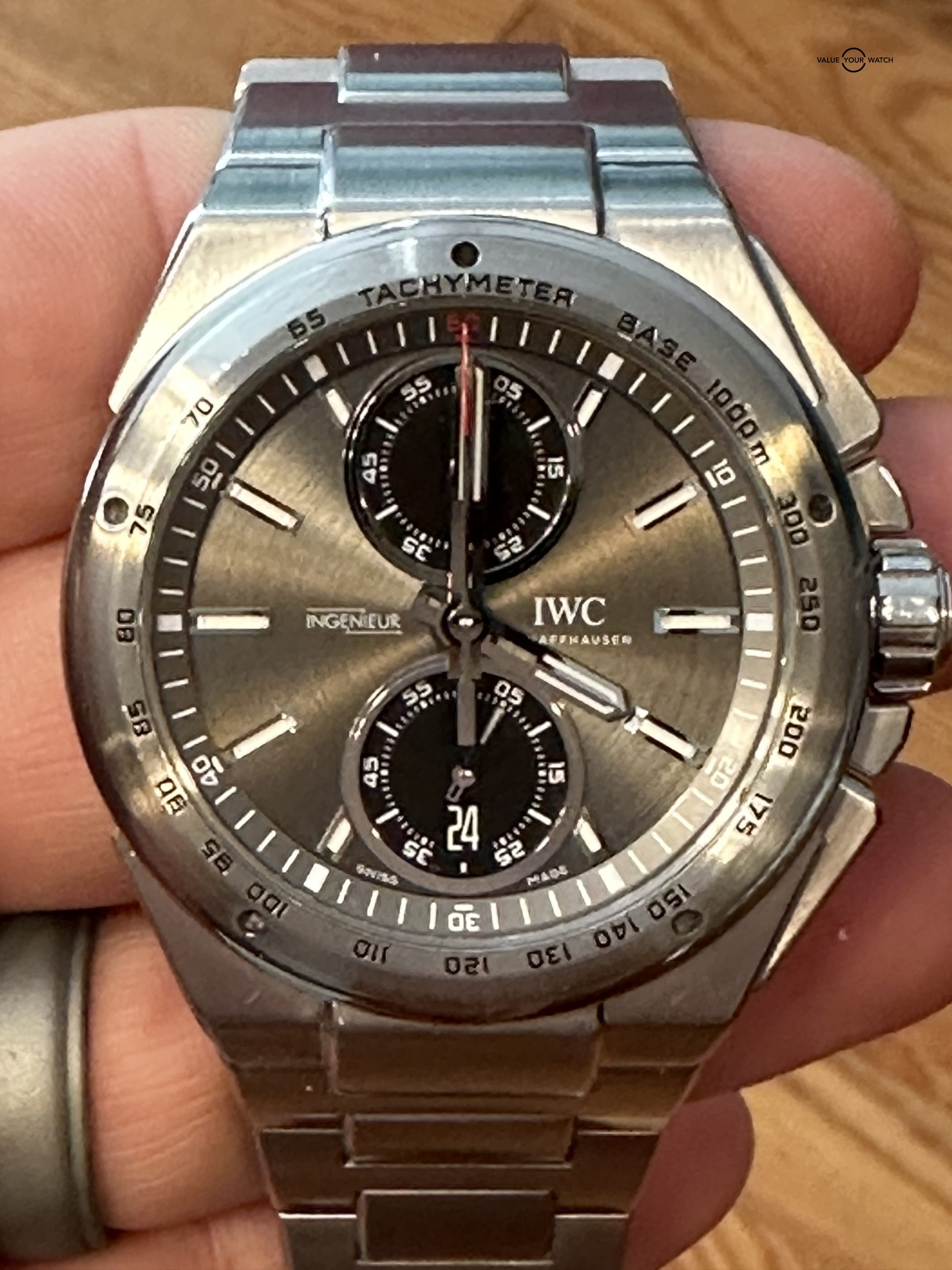 INGENIEUR CHRONOGRAPH RACER, Anthracite Face, Full Set IW378508 - Image 12