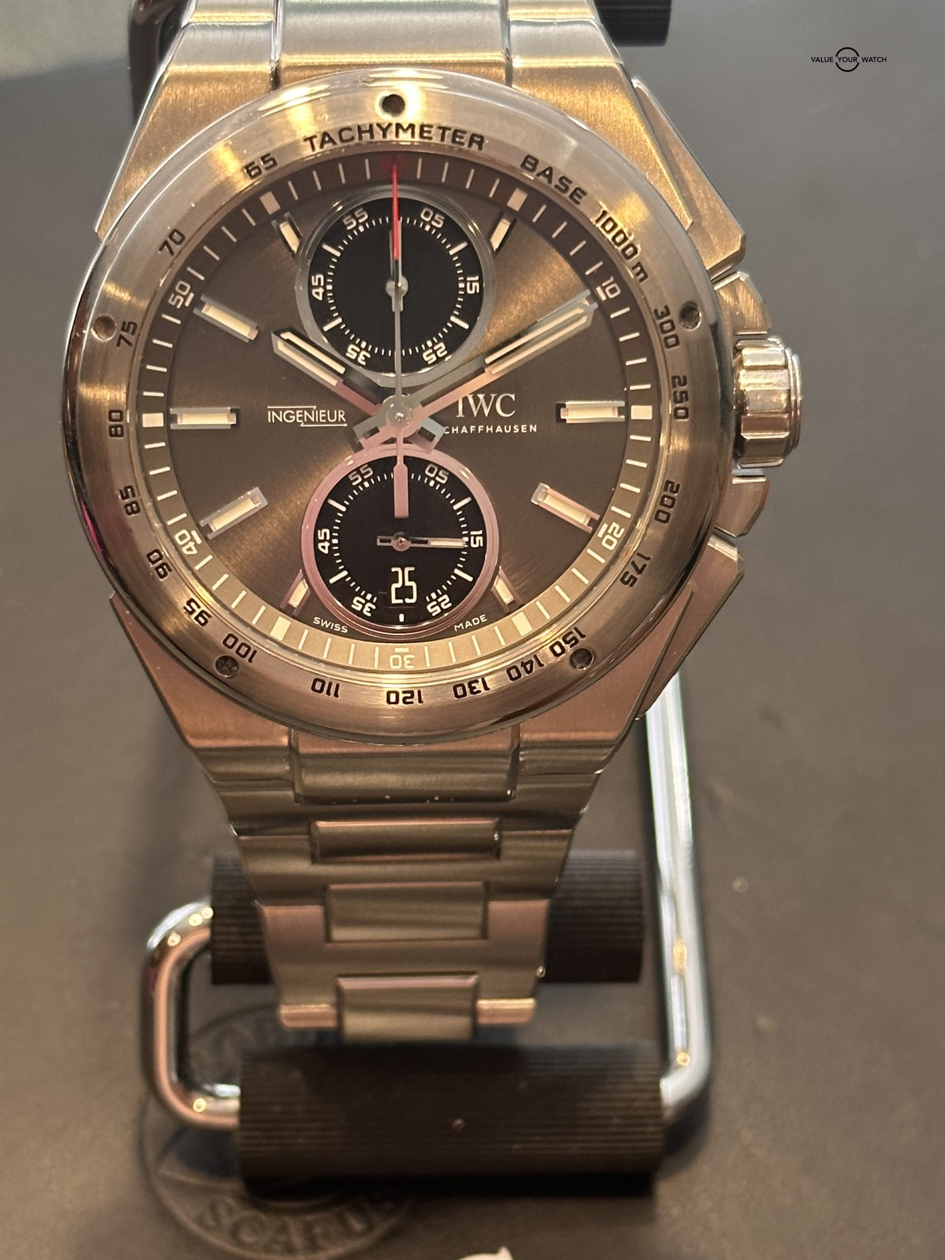 INGENIEUR CHRONOGRAPH RACER, Anthracite Face, Full Set IW378508 - Image 4