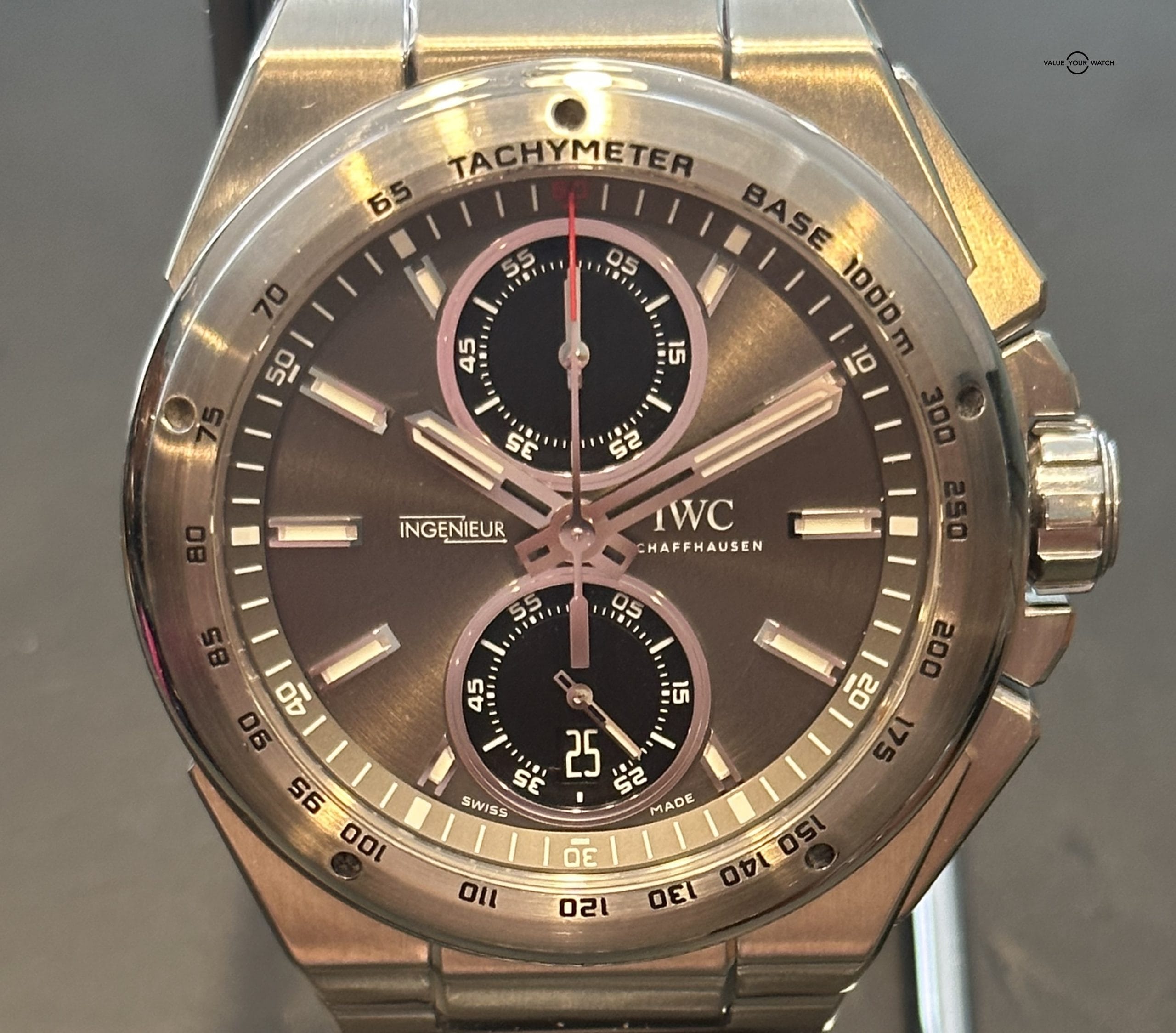 INGENIEUR CHRONOGRAPH RACER, Anthracite Face, Full Set IW378508 - Image 2