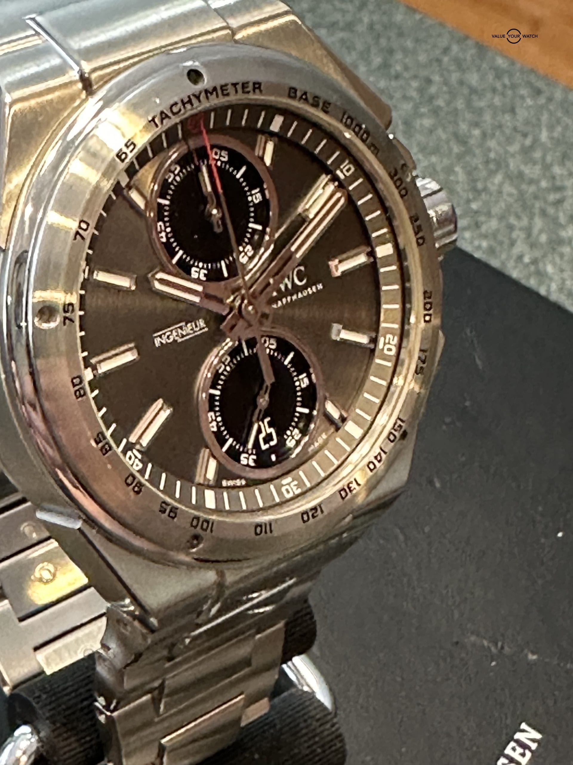 INGENIEUR CHRONOGRAPH RACER, Anthracite Face, Full Set IW378508 - Image 7