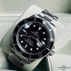 Rolex 16610T Submariner Date 2006 Z serial SEL No Holes Case with Box and Papers