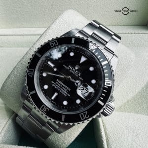 Rolex 16610T Submariner Date 2006 Z serial SEL No Holes Case with Box and Papers