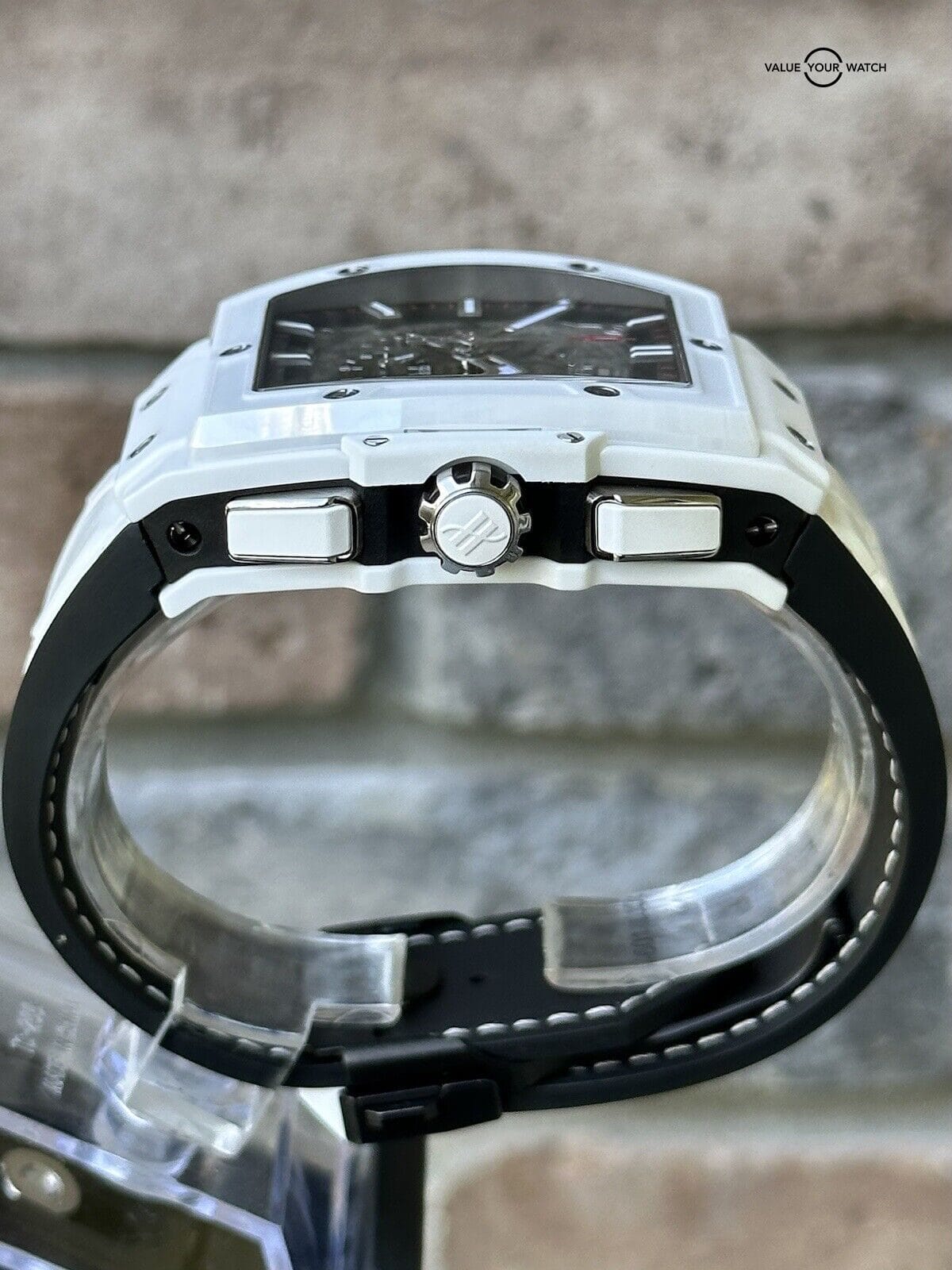 Hublot Spirit Of Big Bang White Ceramic Chronograph - Full Set - 601.HX.0173.LR - Image 10