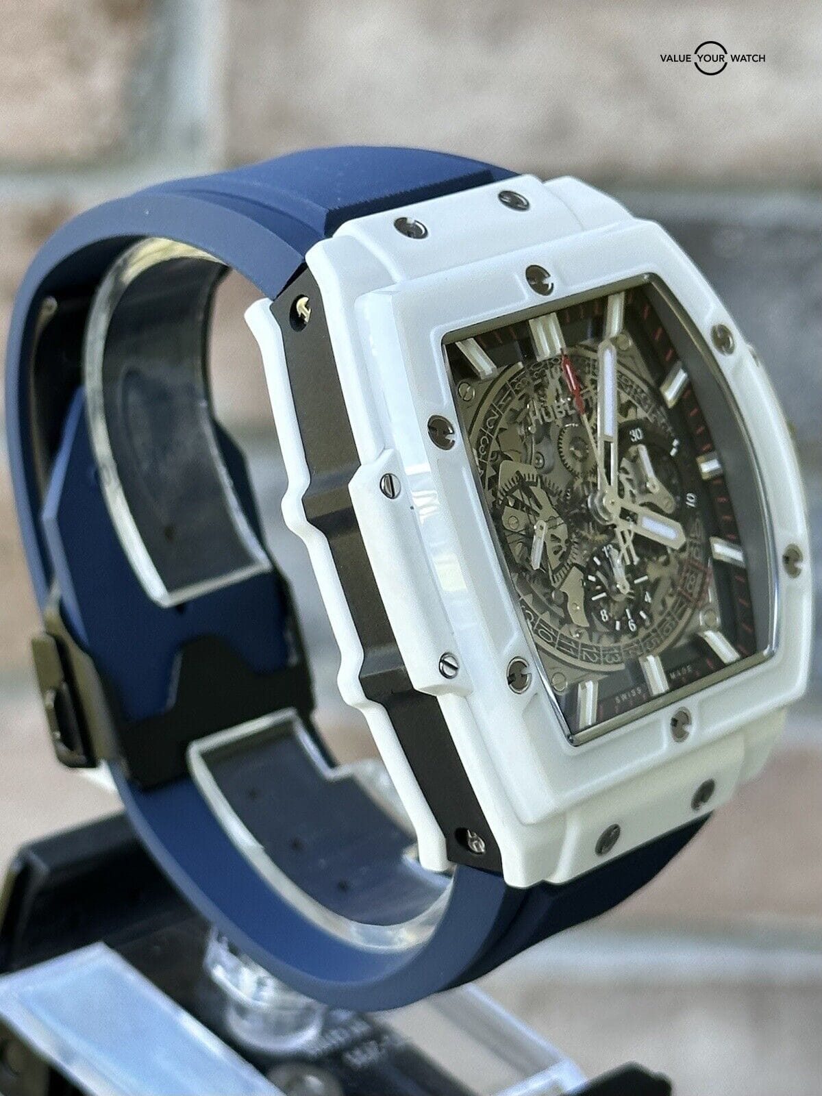 Hublot Spirit Of Big Bang White Ceramic Chronograph - Full Set - 601.HX.0173.LR - Image 11