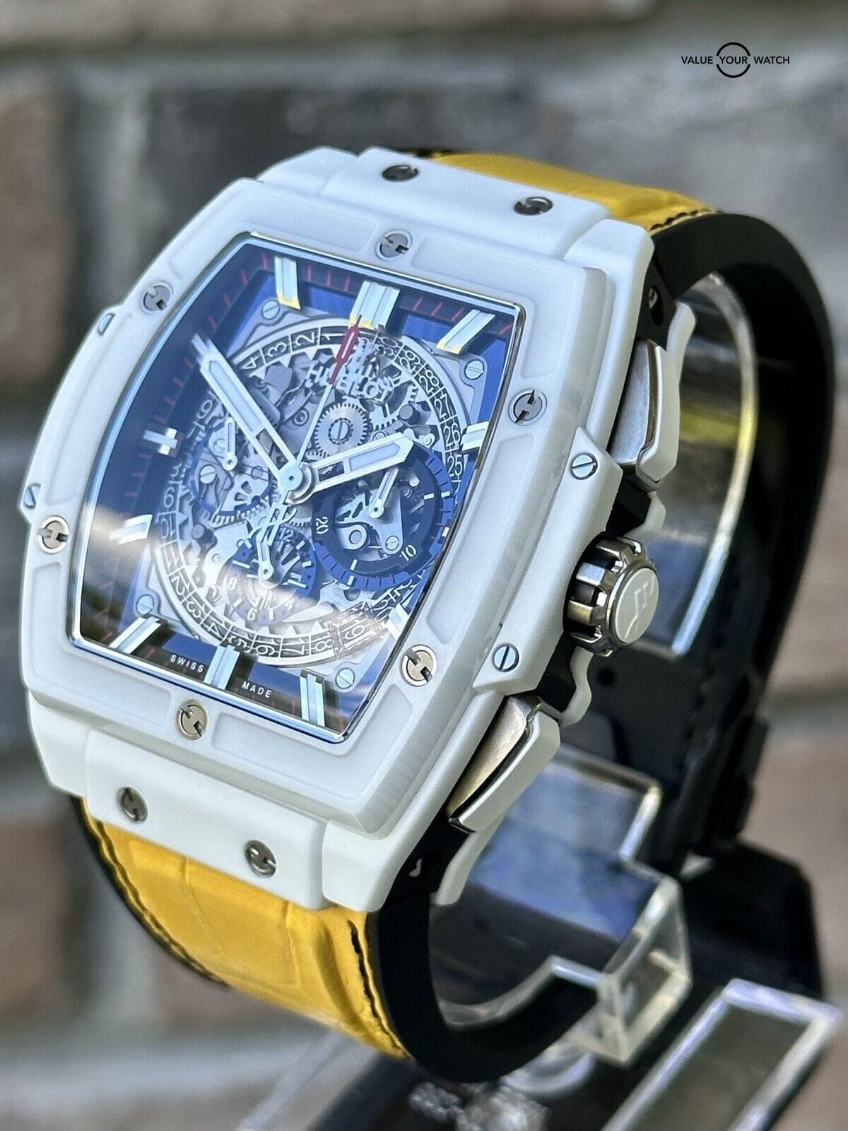 Hublot Spirit Of Big Bang White Ceramic Chronograph - Full Set - 601.HX.0173.LR - Image 12