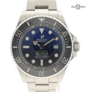 126660 Sea-Dweller Deepsea Random serial Box & Warranty
