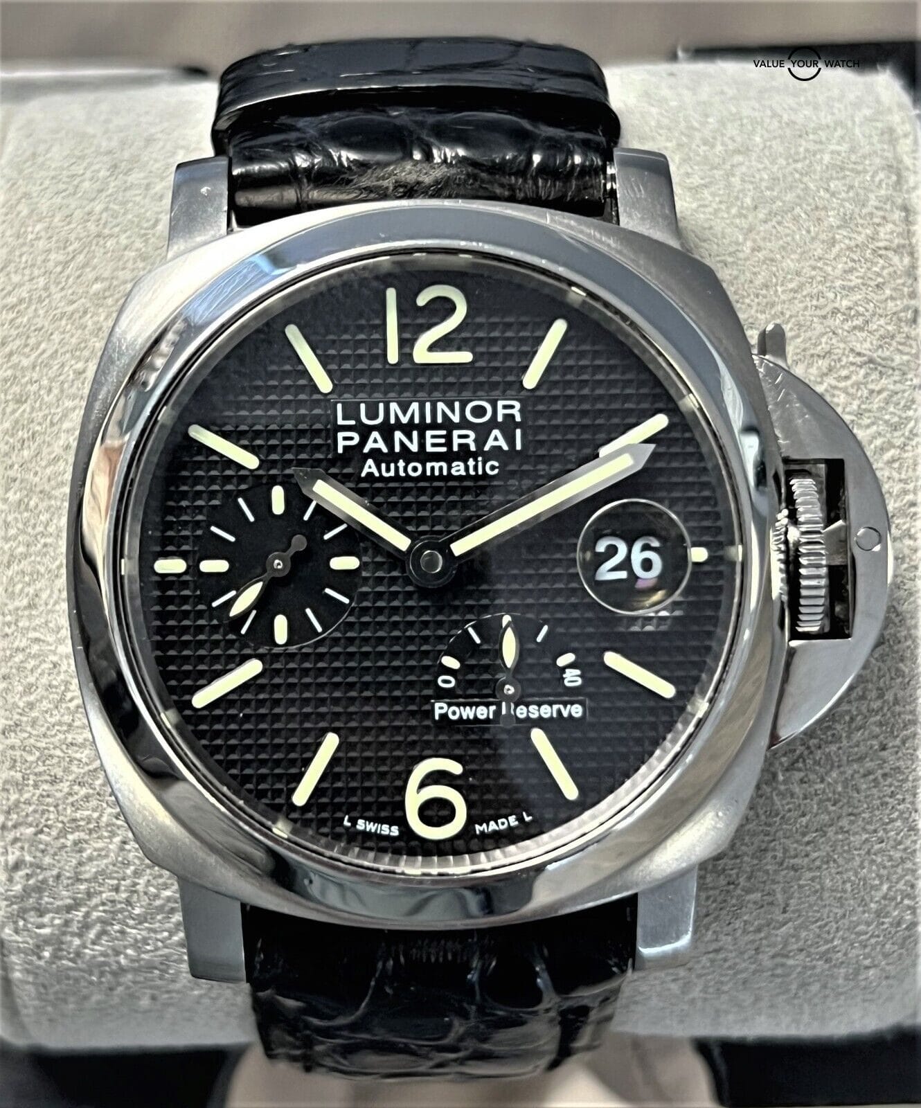 Panerai Luminor Power Reserve PAM 241 Hobnail Dial 40mm Stainless