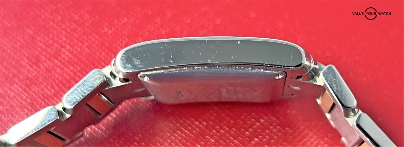 Cartier Tank Francaise Large 18K Gold & Stainless Steel W51005Q4! - Image 8