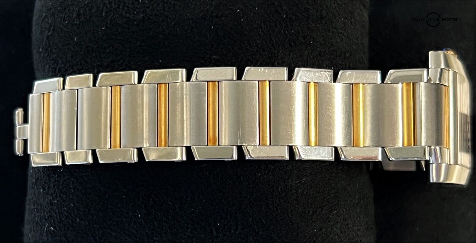 Cartier Tank Francaise Large 18K Gold & Stainless Steel W51005Q4! - Image 10