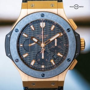 Hublot Big Bang Evolution Rose Gold Carbon Fiber Dial