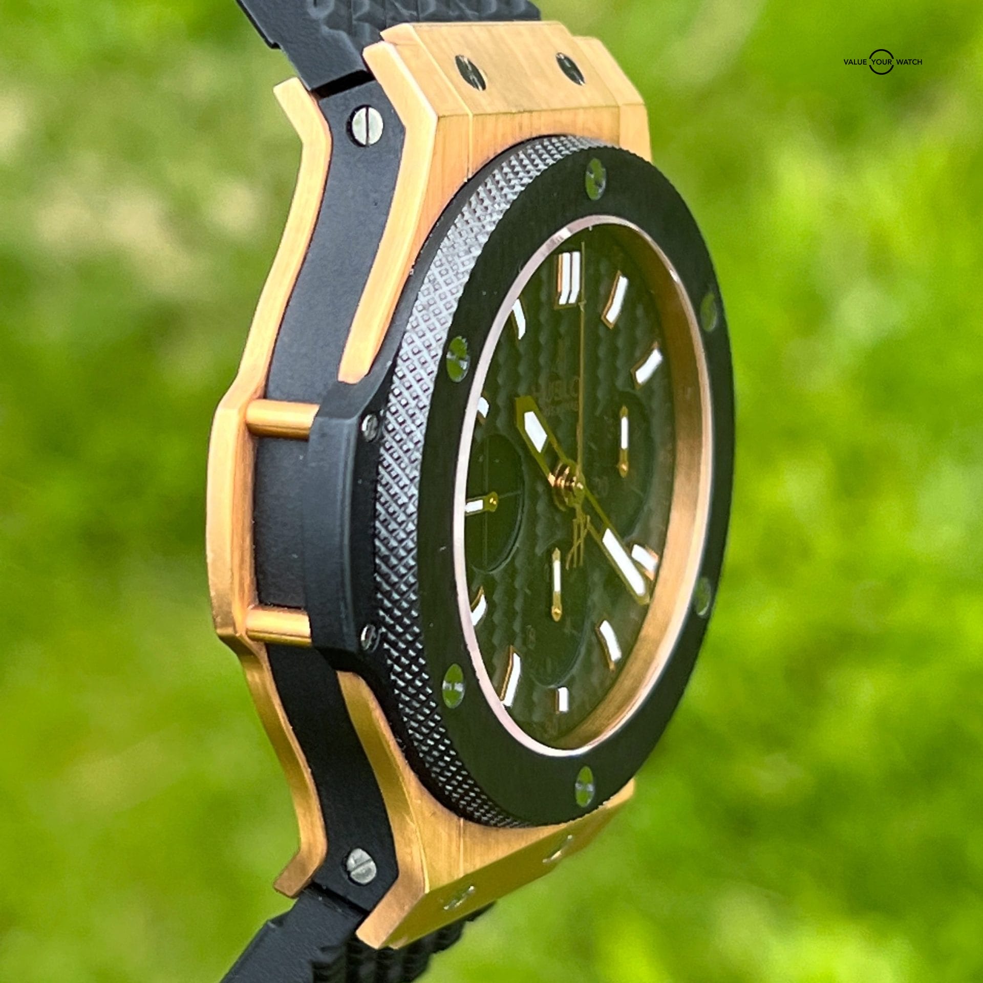 Hublot Big Bang Evolution Rose Gold Carbon Fiber Dial - Image 9