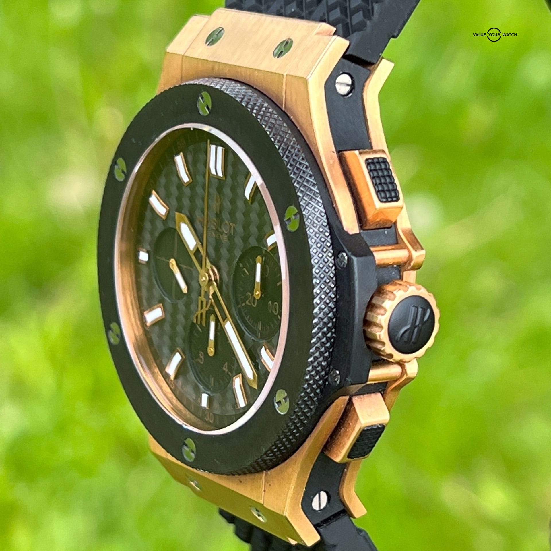 Hublot Big Bang Evolution Rose Gold Carbon Fiber Dial - Image 10