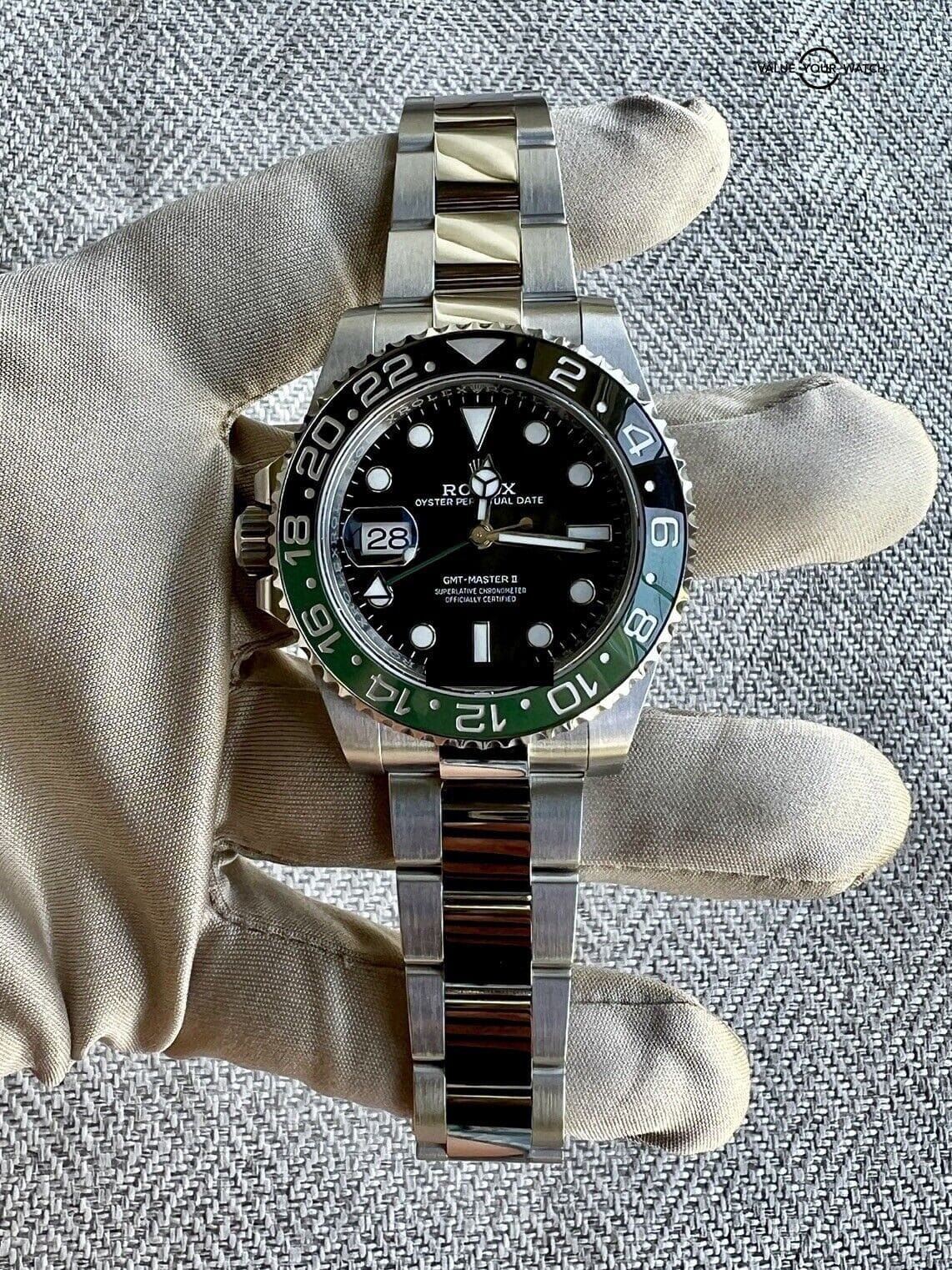 Rolex GMT-Master II Left Handed Watch - 126720VTNR Brand New Complete Set