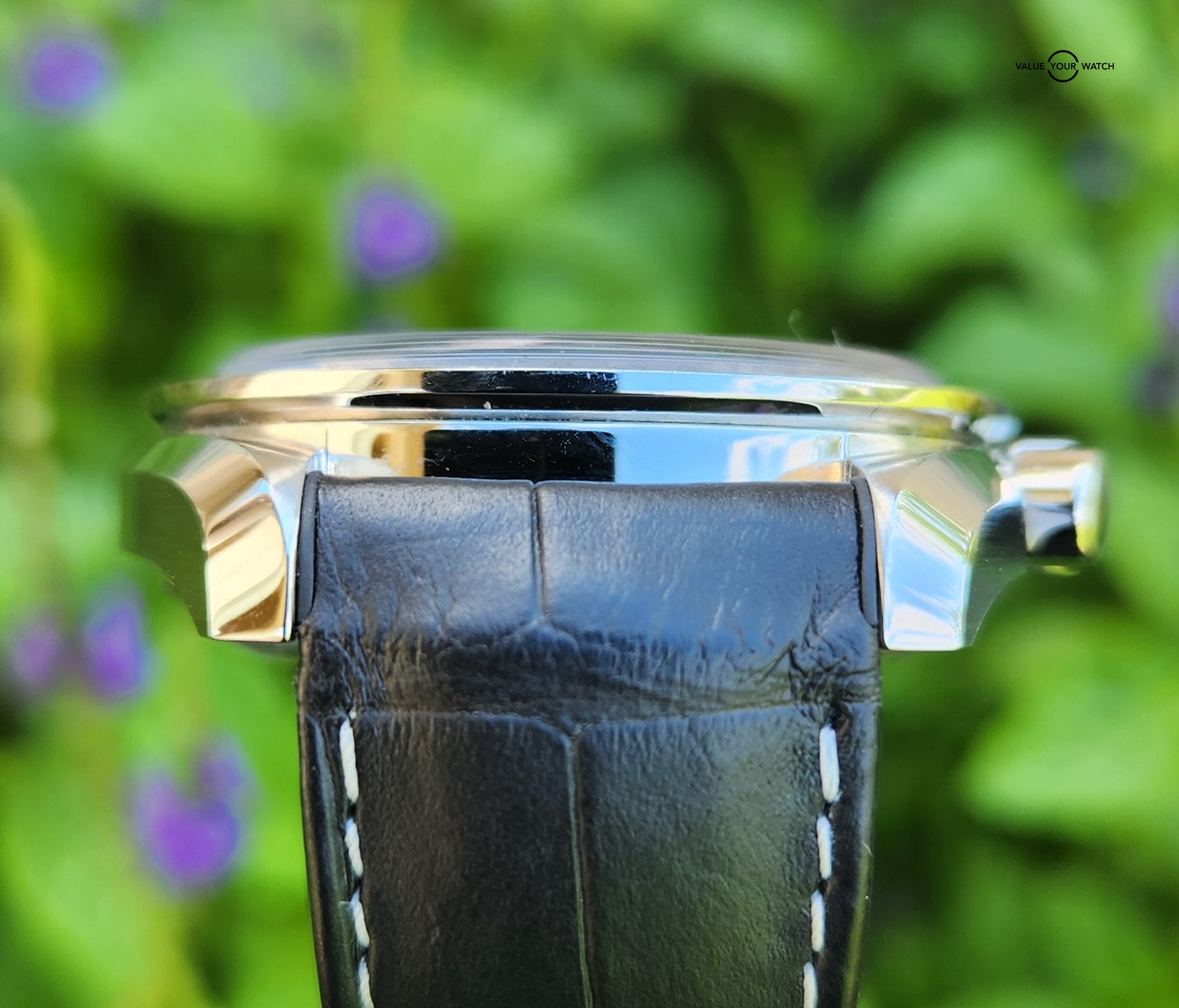 UNWORN OMEGA Speedmaster Professional Co-axial Master Chronometer Chronograph Men's Black Watch Stainless Steel w/Leather Strap 44.25mm 329.33.44.51.01.001 - Image 5