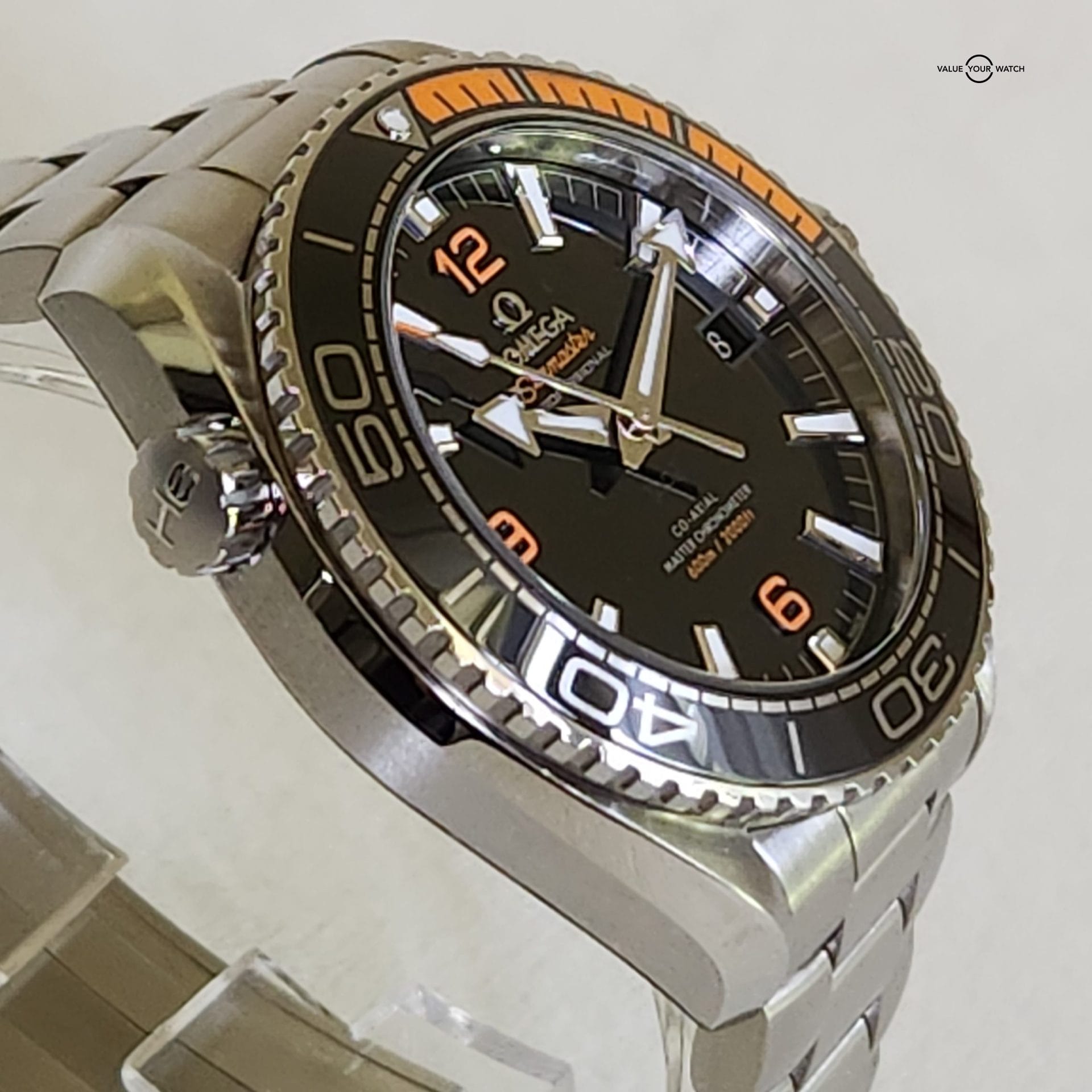 UNWORN OMEGA Seamaster Planet Ocean 600M Master Chronometer Men's Black Watch 44.25mm Stainless Steel 215.30.44.21.01.002 - Image 3