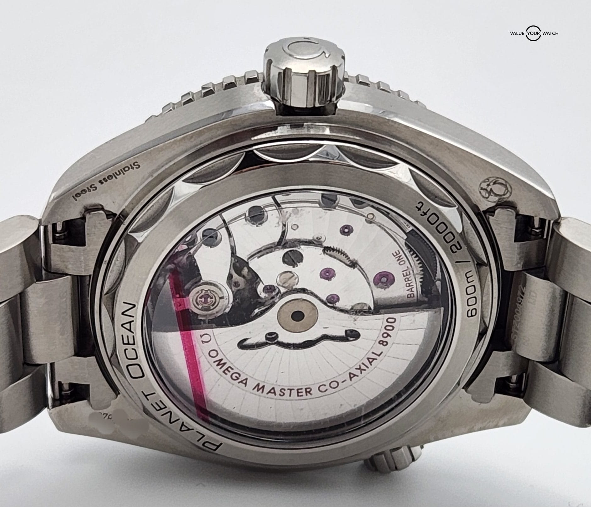 UNWORN OMEGA Seamaster Planet Ocean 600M Master Chronometer Men's Black Watch 44.25mm Stainless Steel 215.30.44.21.01.002 - Image 6