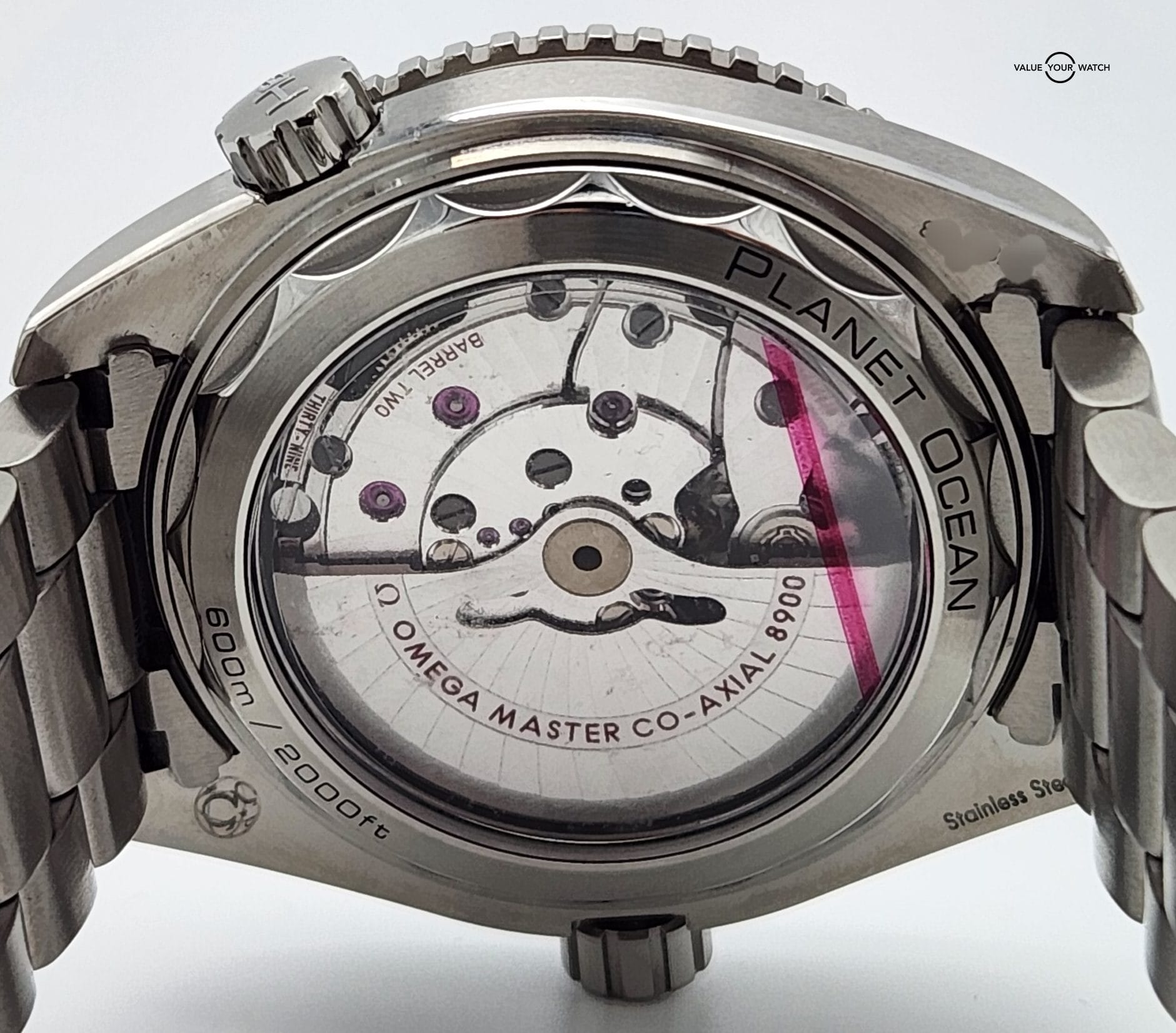 UNWORN OMEGA Seamaster Planet Ocean 600M Master Chronometer Men's Black Watch 44.25mm Stainless Steel 215.30.44.21.01.002 - Image 7