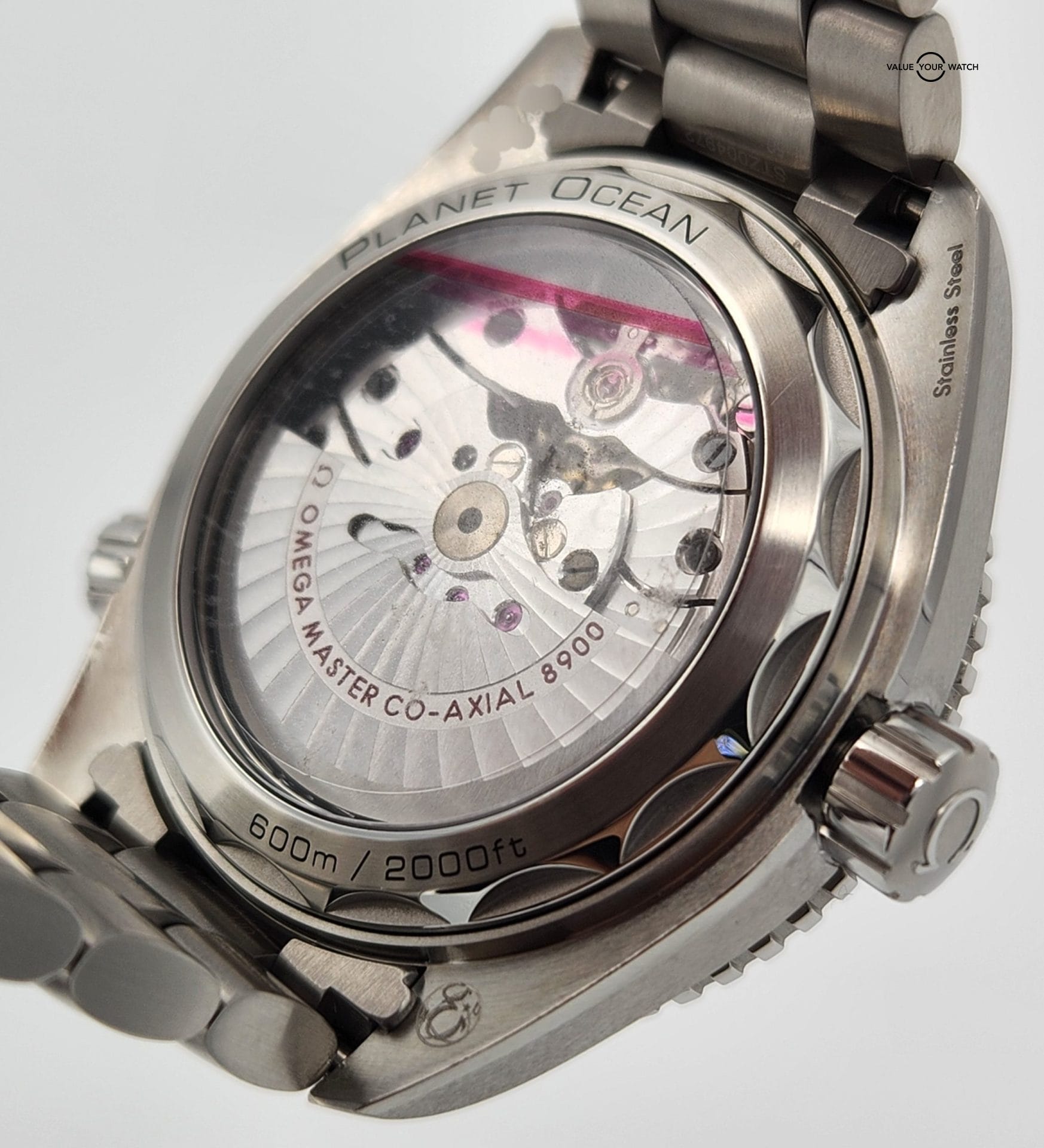 UNWORN OMEGA Seamaster Planet Ocean 600M Master Chronometer Men's Black Watch 44.25mm Stainless Steel 215.30.44.21.01.002 - Image 9