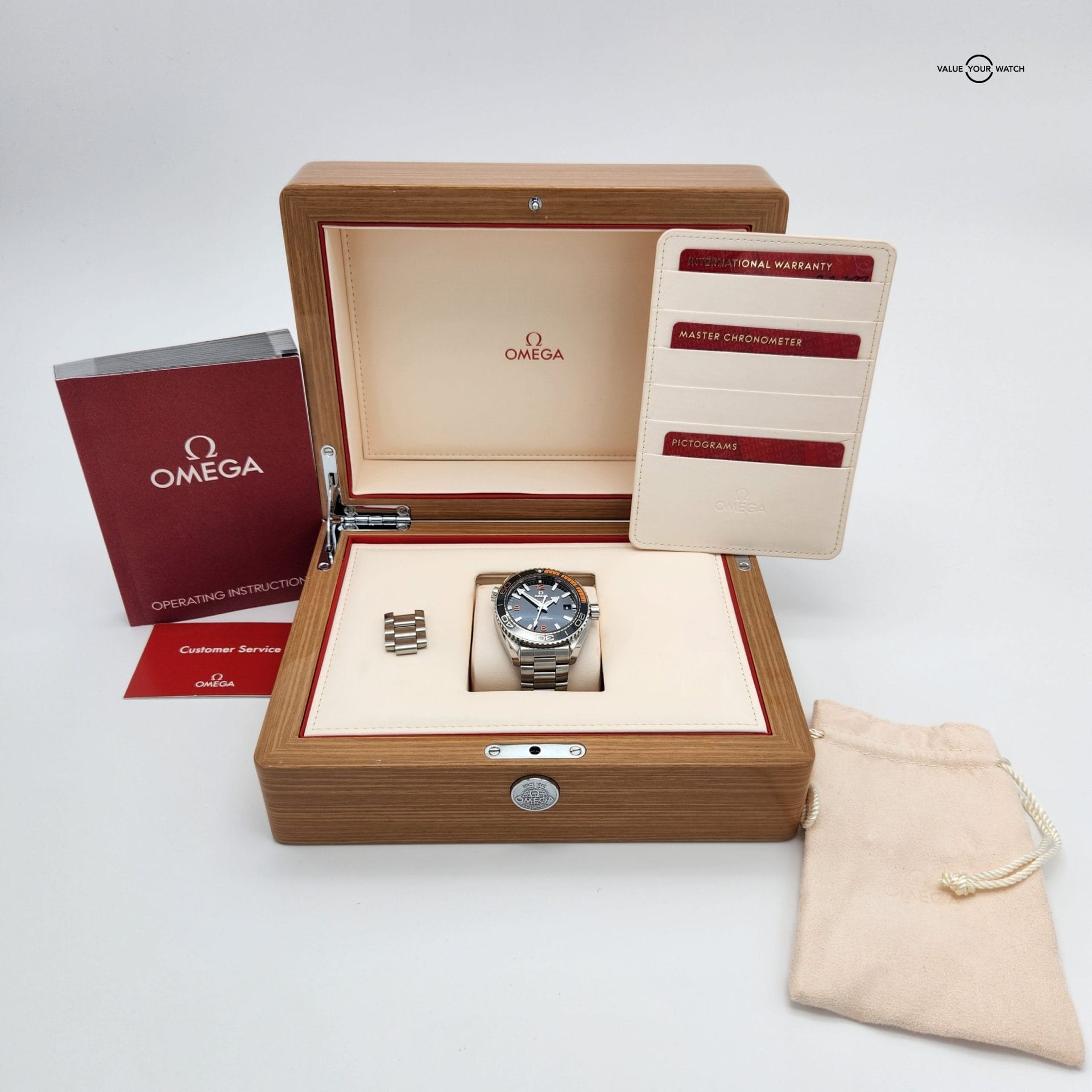 UNWORN OMEGA Seamaster Planet Ocean 600M Master Chronometer Men's Black Watch 44.25mm Stainless Steel 215.30.44.21.01.002 - Image 12