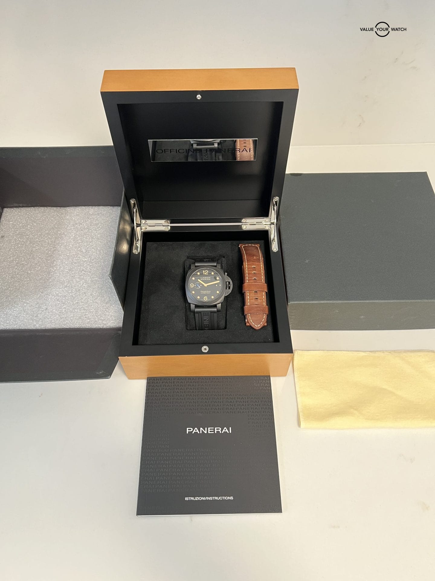 Panerai PAM00661 Luminor Marina 1950 Carbotech 3 Days 44mm MSRP $11,800 - Image 13