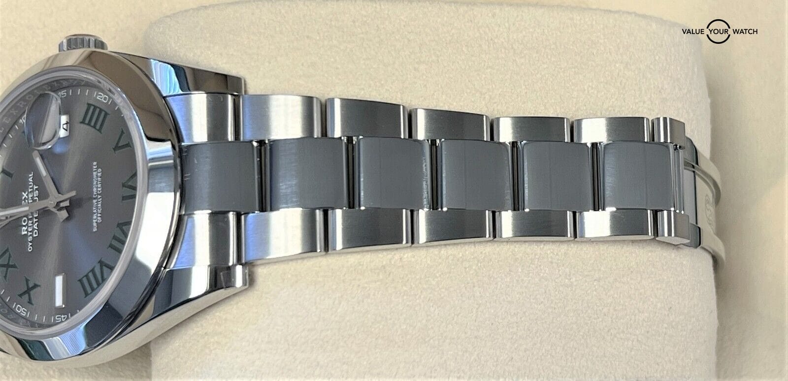 Rolex Datejust 41mm Wimbledon 126300 BOX/PAPERS/2023! - Image 2