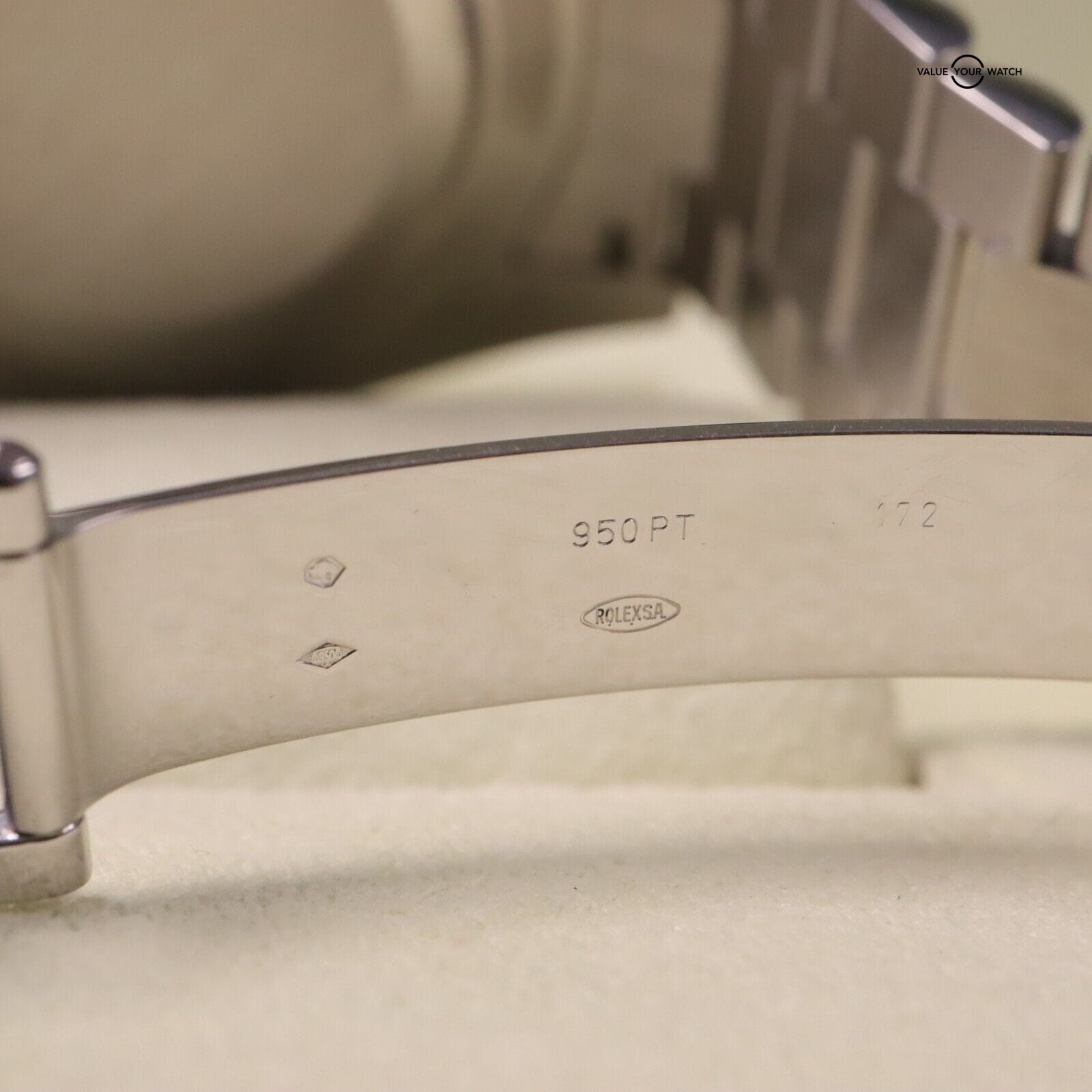 Rolex Day-Date II President 41mm Platinum Ice Blue Diamond Dial! - Image 11