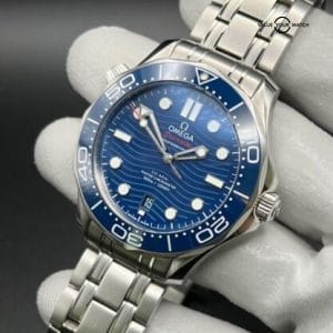 OMEGA Seamaster Diver 300m Blue Wave Full Set Box/Papers 210.30.42.20.03.001