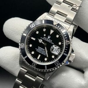Freshly serviced 1994 S Serial Rolex Submariner Date 16610 with Boxes/Papers