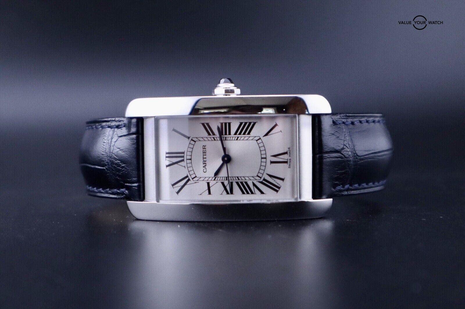 Cartier Tank Silver Men's Watch - WSTA0018