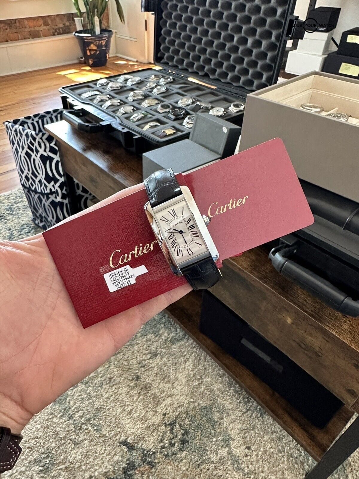 Cartier Tank Silver Men's Watch - WSTA0018 - Image 3