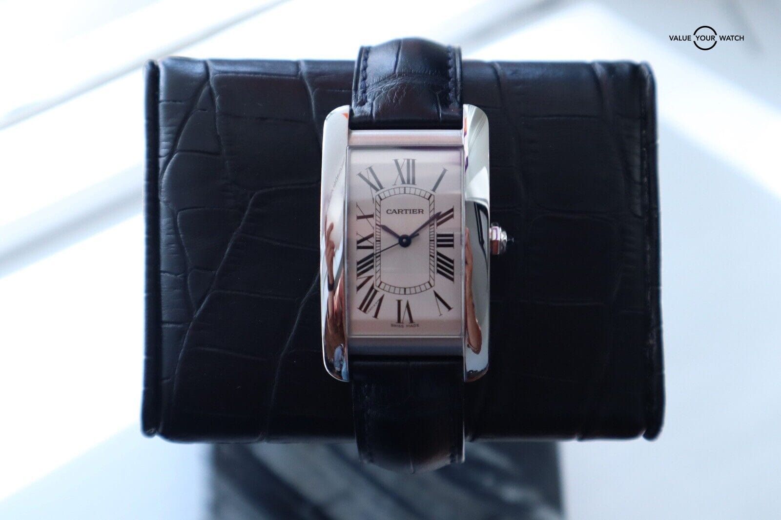 Cartier Tank Silver Men's Watch - WSTA0018 - Image 4