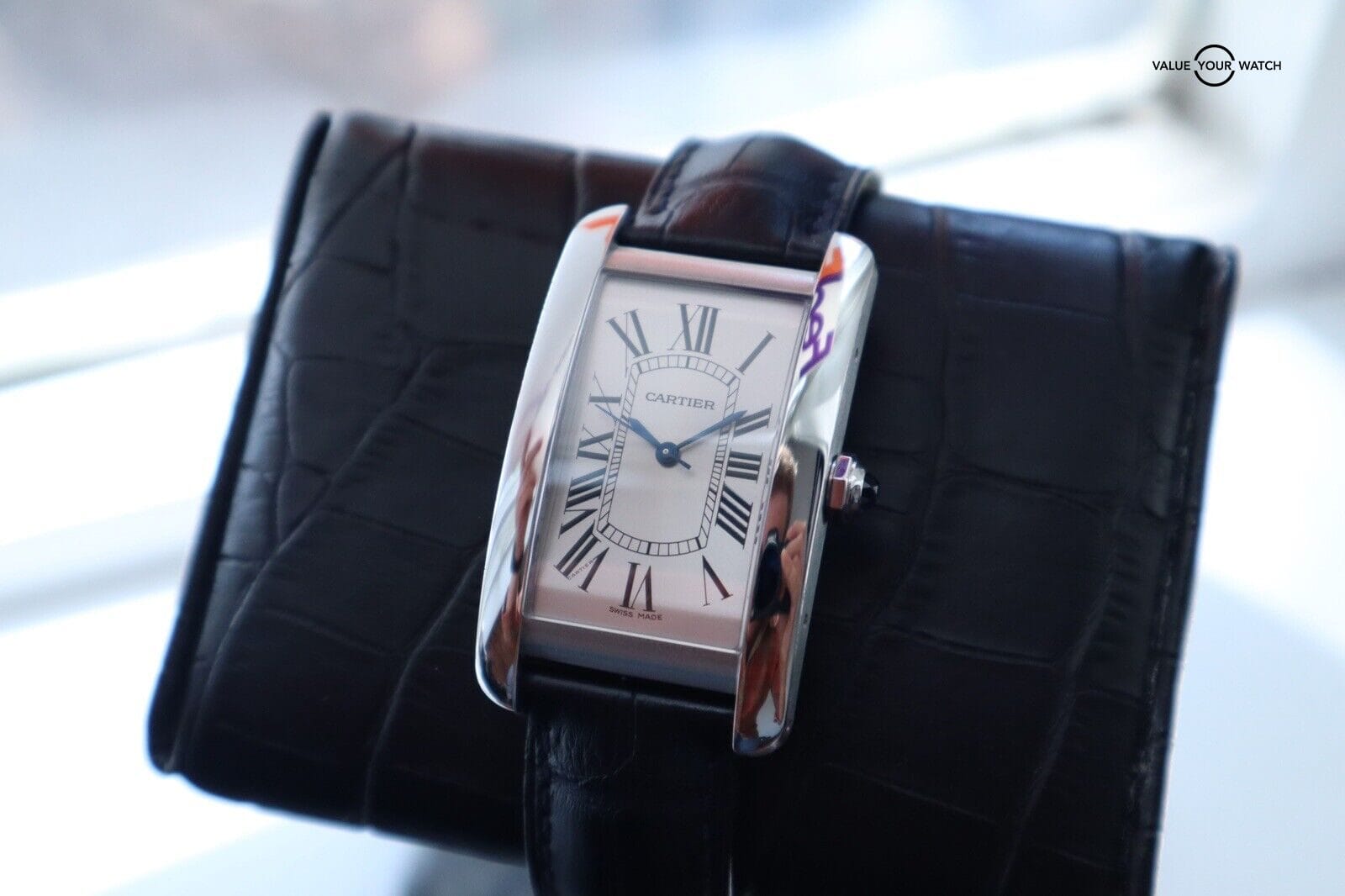 Cartier Tank Silver Men's Watch - WSTA0018 - Image 5
