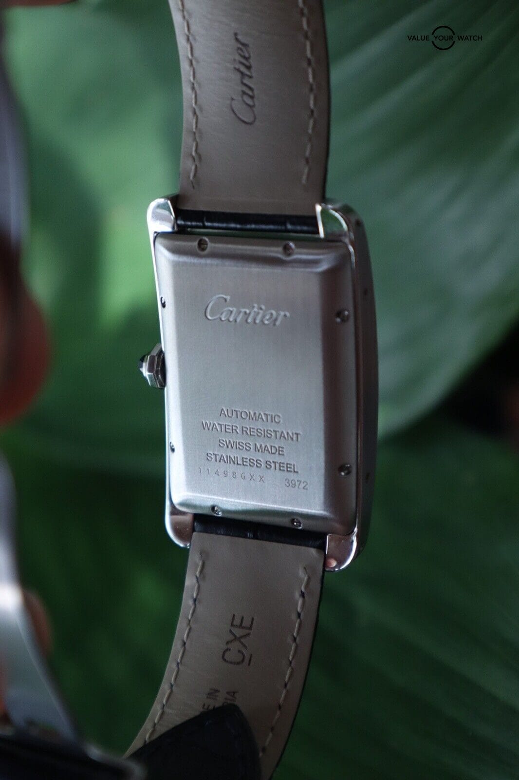 Cartier Tank Silver Men's Watch - WSTA0018 - Image 9