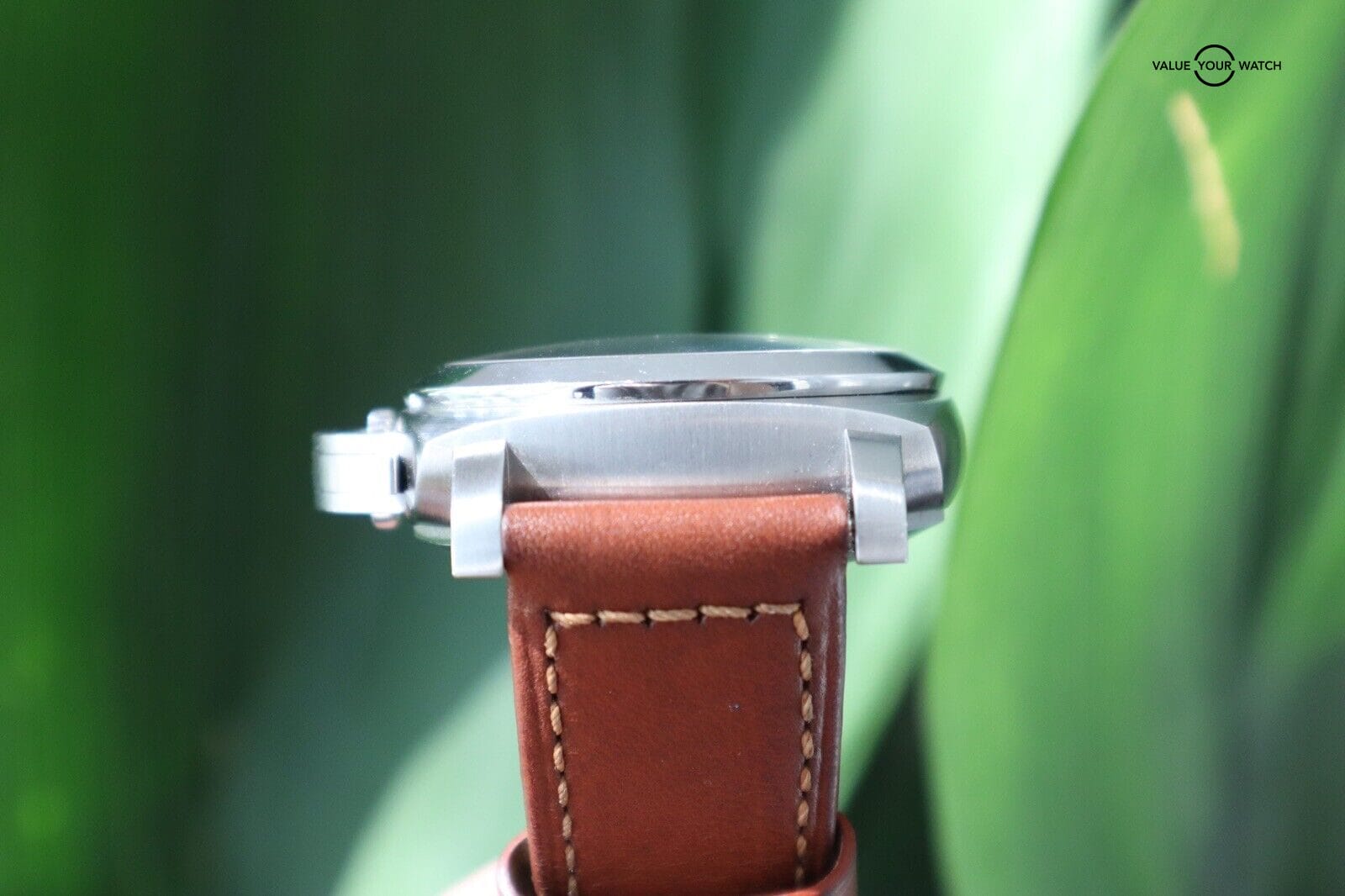 Panerai Luminor Marina 3 Days Watch with Brown Leather Strap - PAM00312 - Image 8