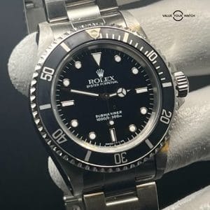 1995 Rolex Submariner No-Date 14060 Flat 4, Original papers, 40mm