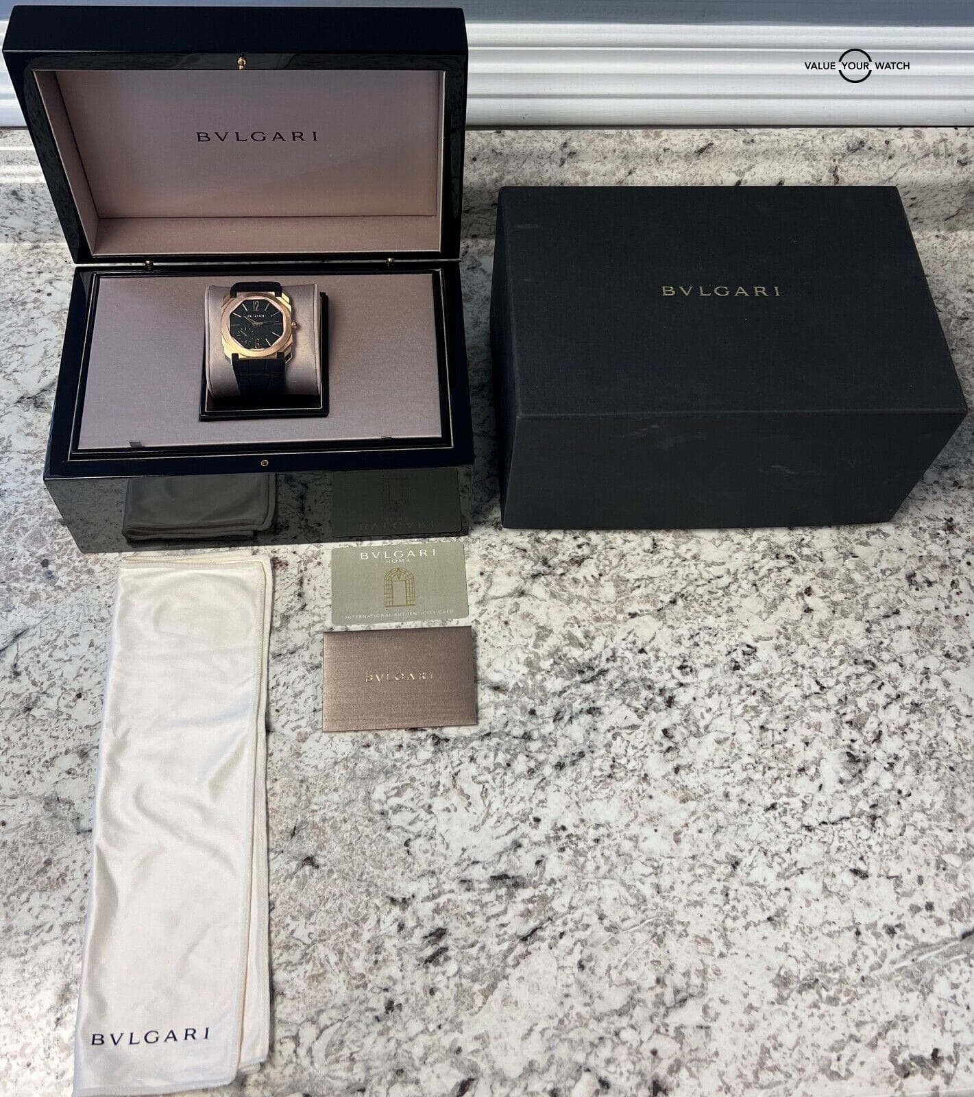 Bvlgari discount watch box