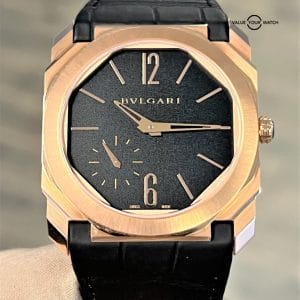 BVLGARI Octo Finissimo 103286 18K Rose Gold Extra Thin 40mm BOXES/PAPERS!