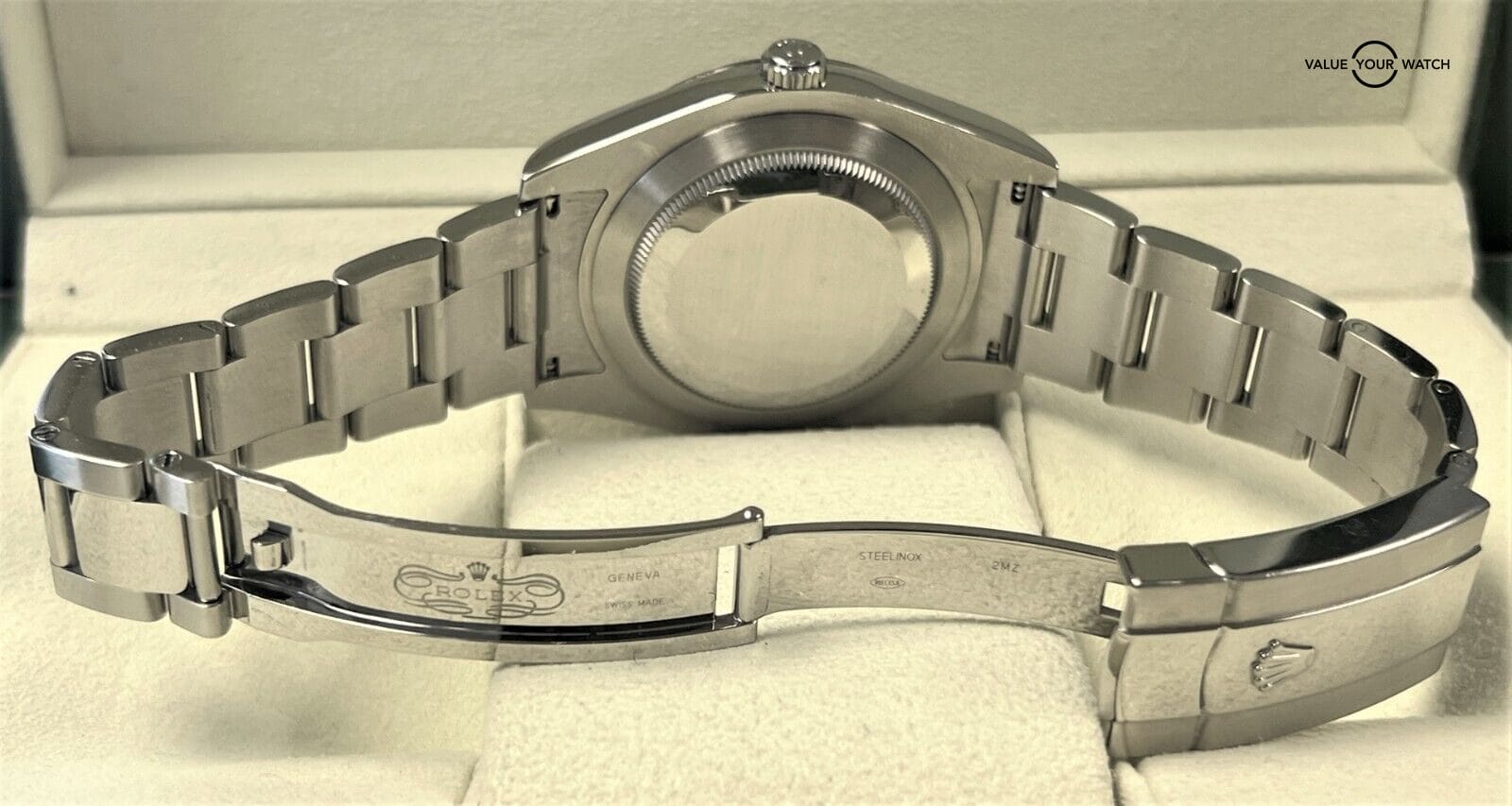 Rolex Datejust II 41mm Azzurro Blue Roman 18K White Gold & SS 2015/BOXES/PAPERS - Image 7