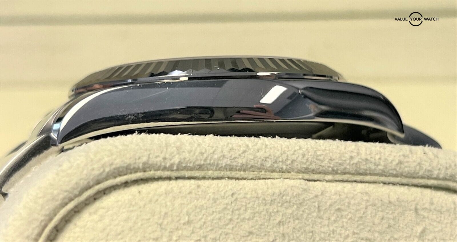 Rolex Datejust II 41mm Azzurro Blue Roman 18K White Gold & SS 2015/BOXES/PAPERS - Image 9