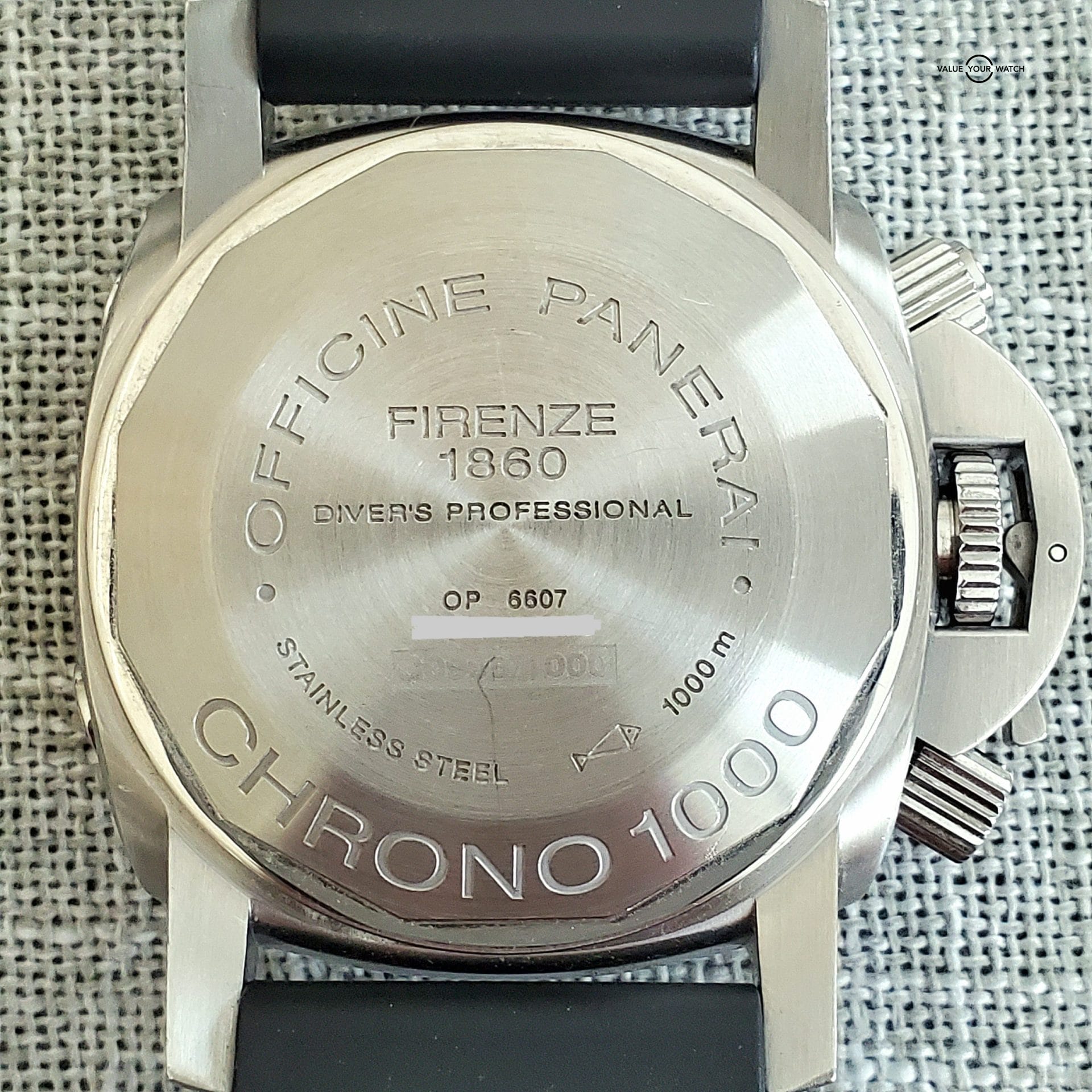 Panerai Luminor Submersible Pam 187 Tritium Dial 1000M Box and Papers Limited Ed - Image 7